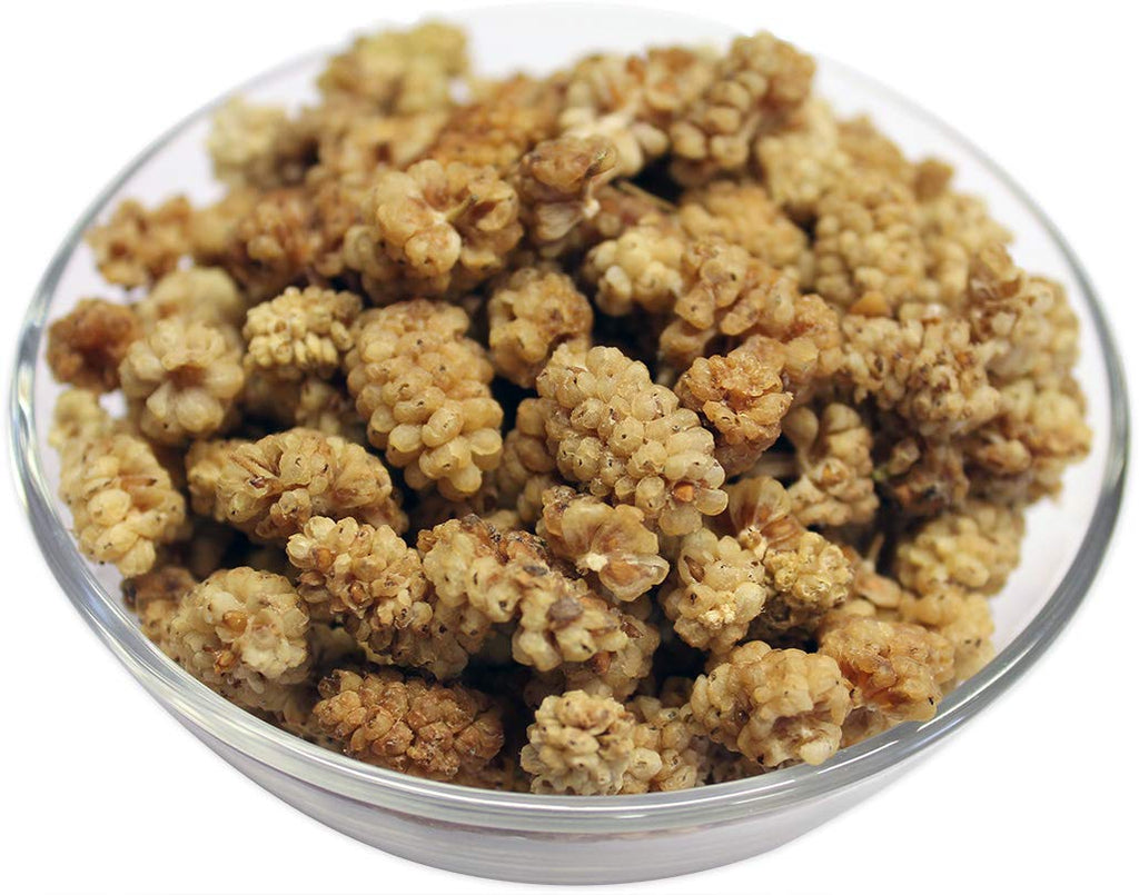 Organic Soft Dried White Mulberries 4 Ounce B979727