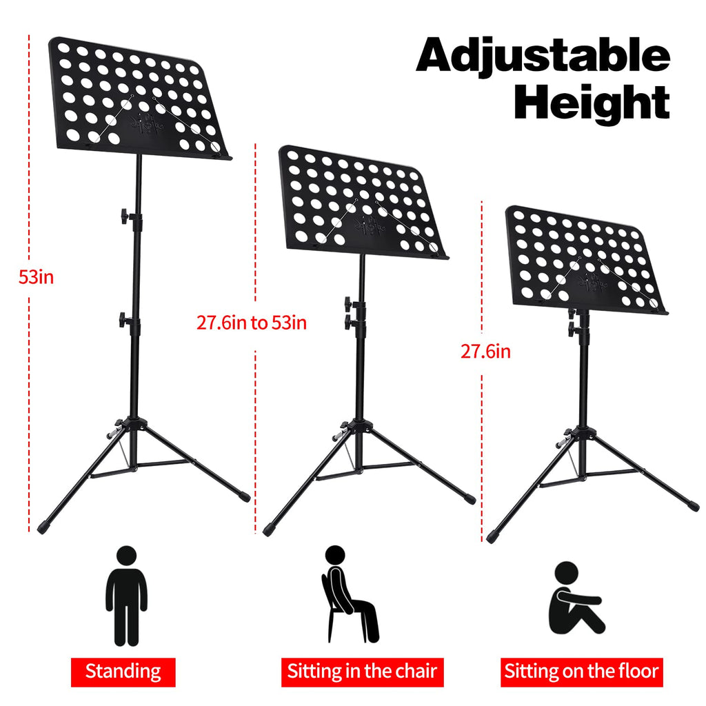 Sheet Music Stand with Carrying Bag S51728