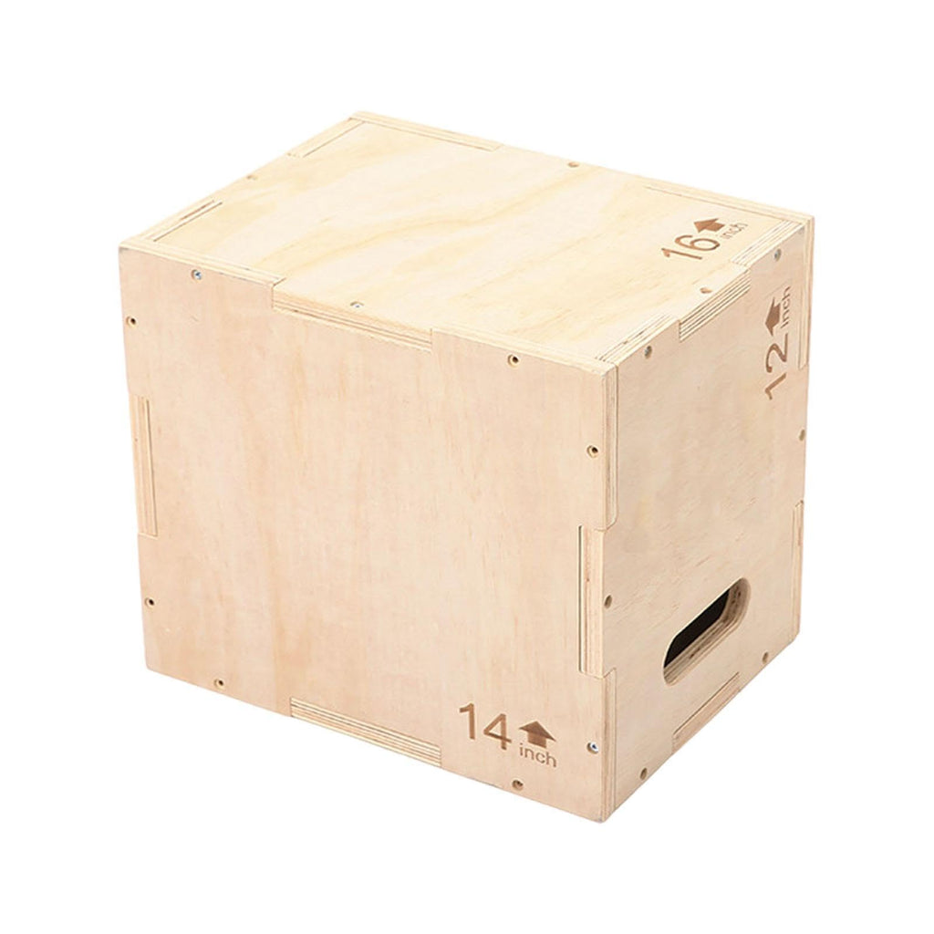 Wood Jump Box with Handles U74027