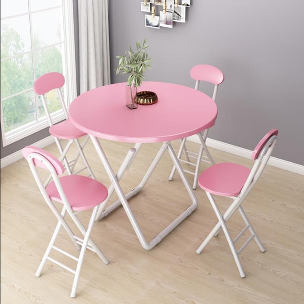 18" Black Foldable Counter Height Bar Stools with Backrest E384640