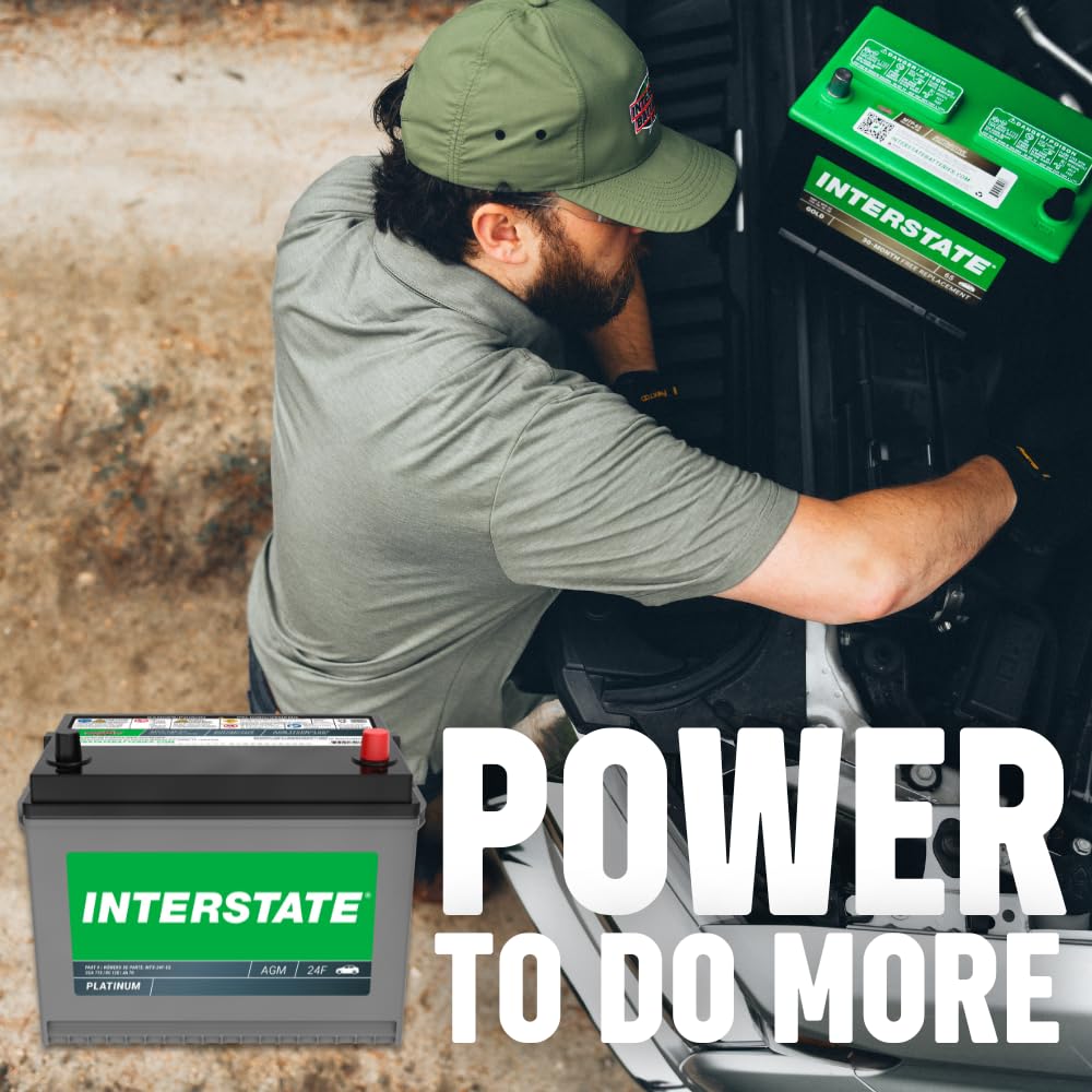 12V 70Ah 710CCA Group 24F AGM Car Battery U851560