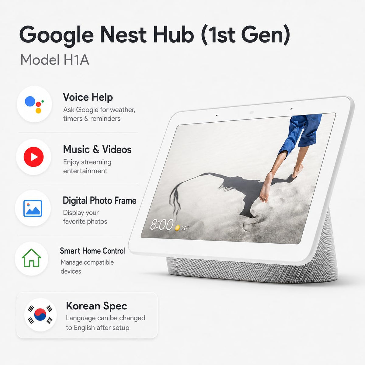 Smart Display with Google Assistant M61195
