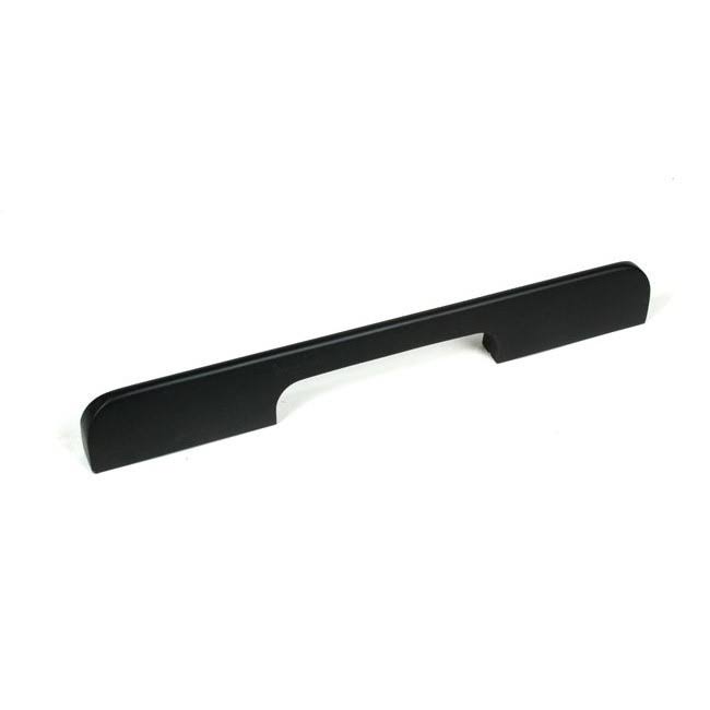 8-Inch Solid Matte Black Cabinet Bar Pull Handle (Case of 10) I67563