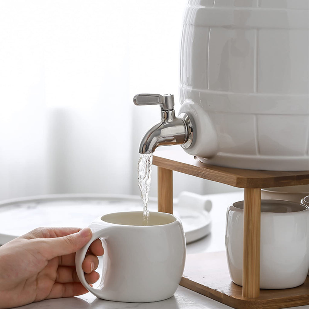 Ceramic Water Dispenser with Stainless Steel Spigot O310