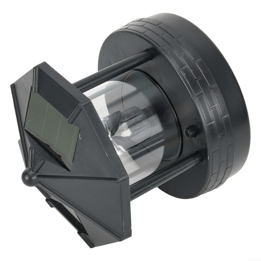 Black Solar Lighthouse Outdoor Light K4815