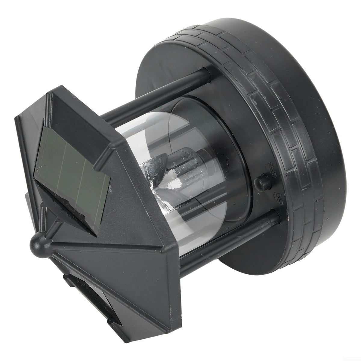 Black Solar Lighthouse Outdoor Light K4815