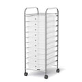 10 Drawers Rolling Storage Cart X602