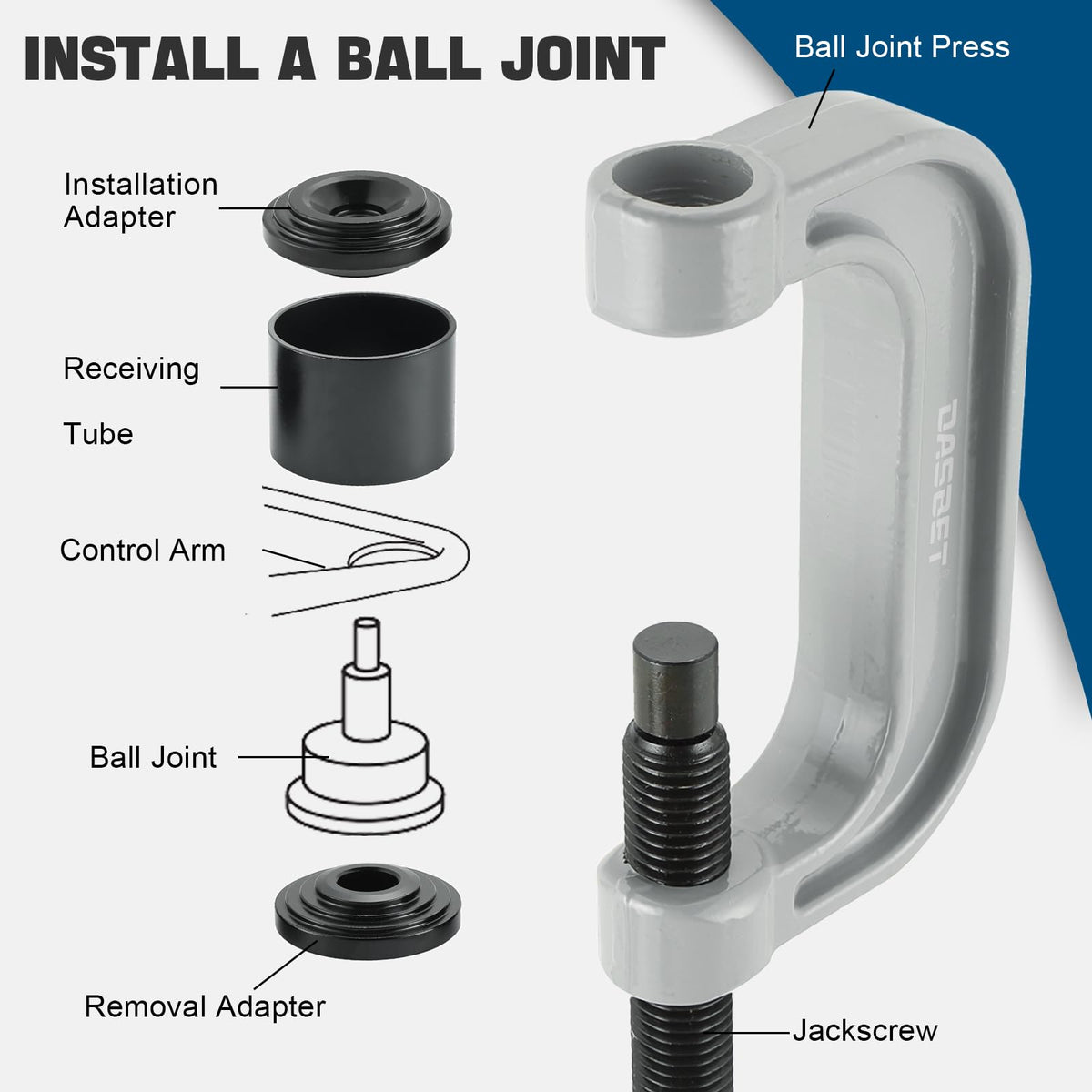 Ball Joint Press & U Joint Removal Kit X83311