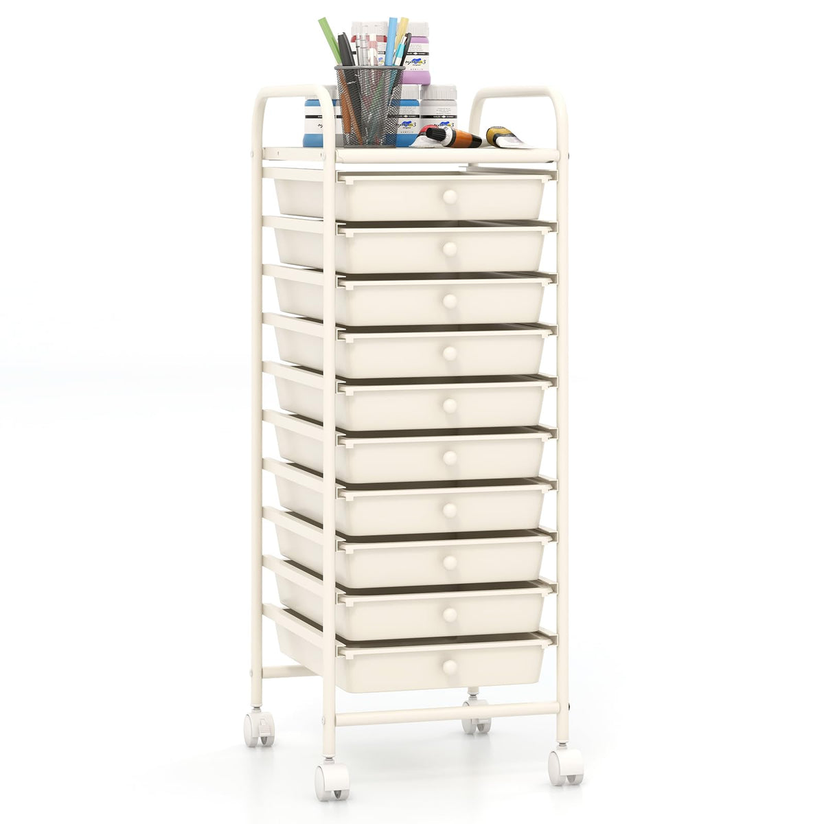 10 Drawer Storage Cart V940856