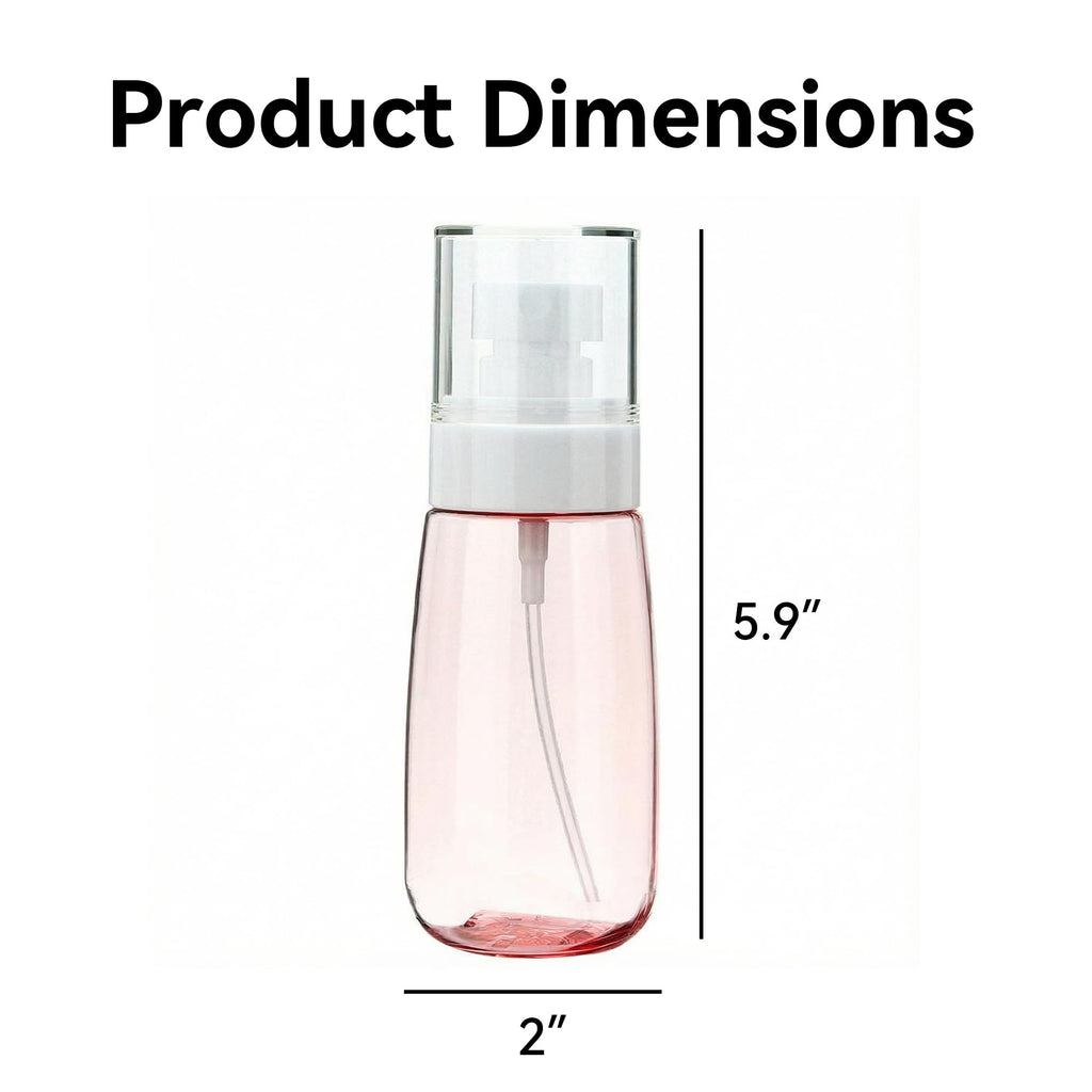 Pink 80ml Refillable Fine Mist Spray Bottle N8118