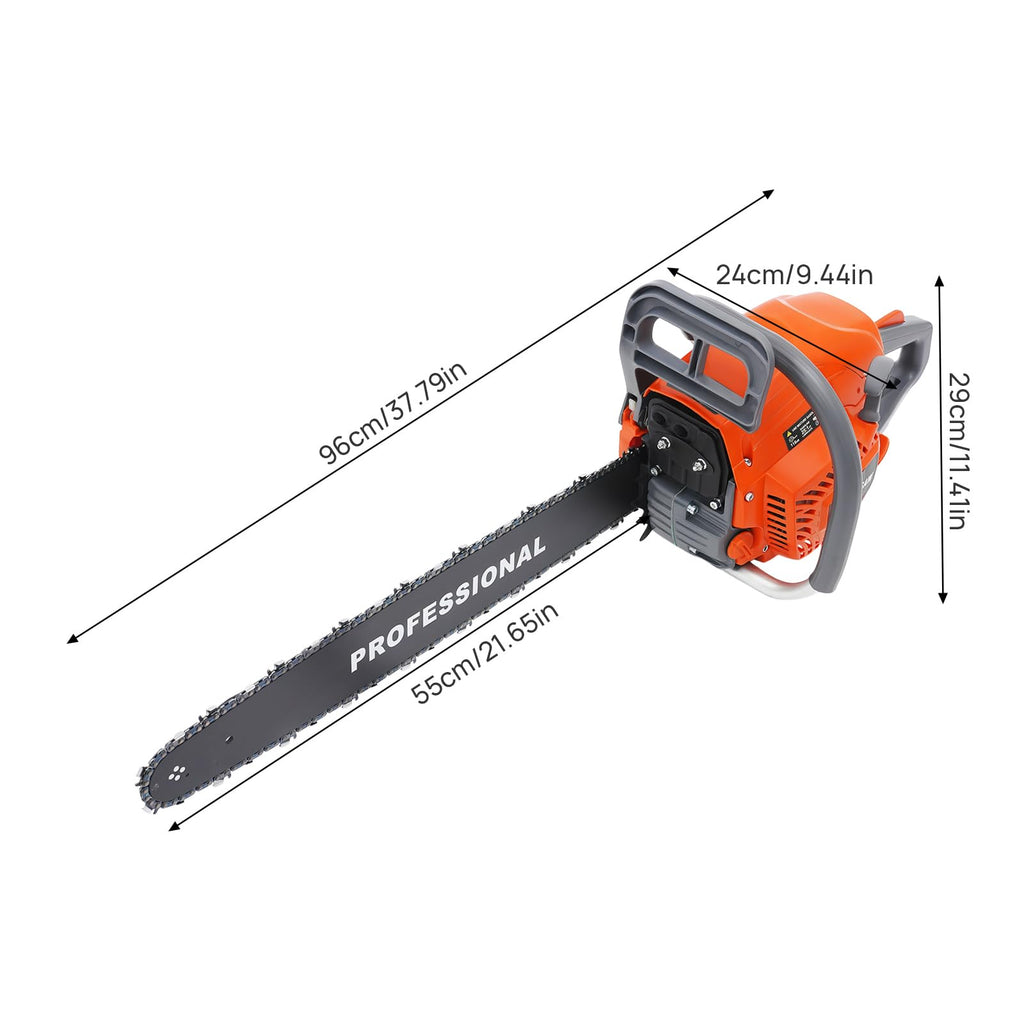 22 Inch 60CC Gas Chainsaw T66613