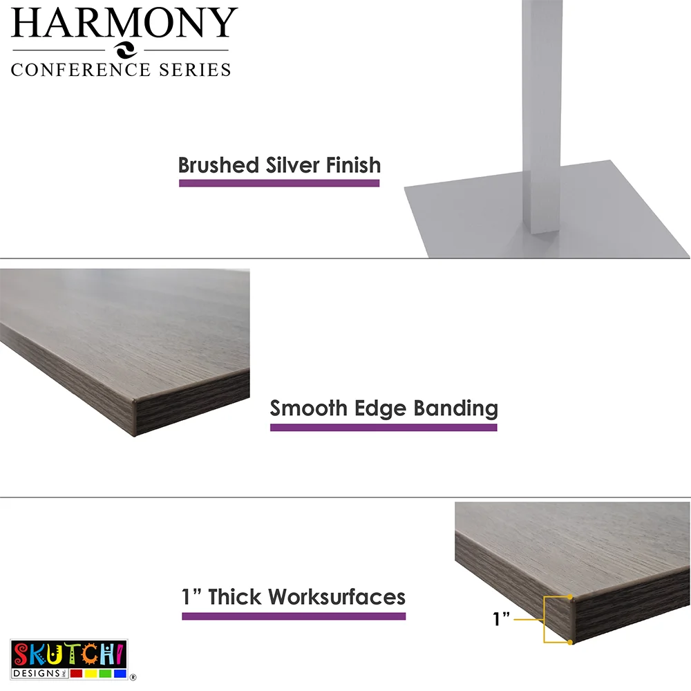Round Office Table with Pedestal Base E66328