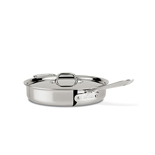 3-Ply Stainless Steel Sauté Pan 4 Quart N6196