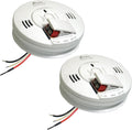 Hardwired Smoke & Carbon Monoxide Detector with Battery Backup, Pack of 2 N528224