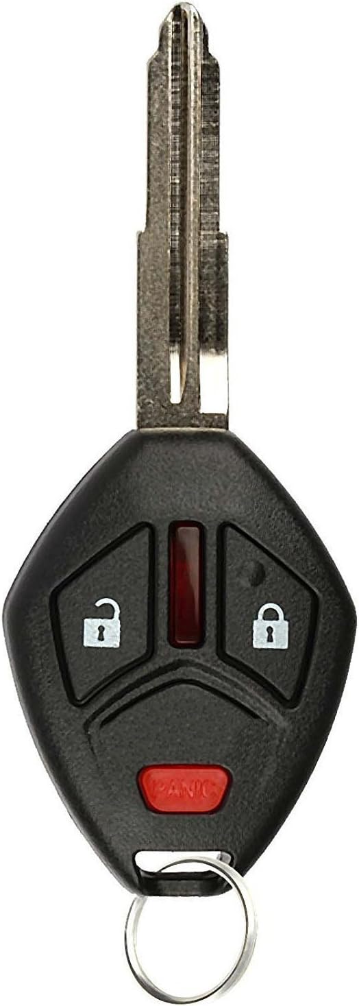 Keyless Entry Remote Uncut Notch Car Ignition Chip Key Fob H544