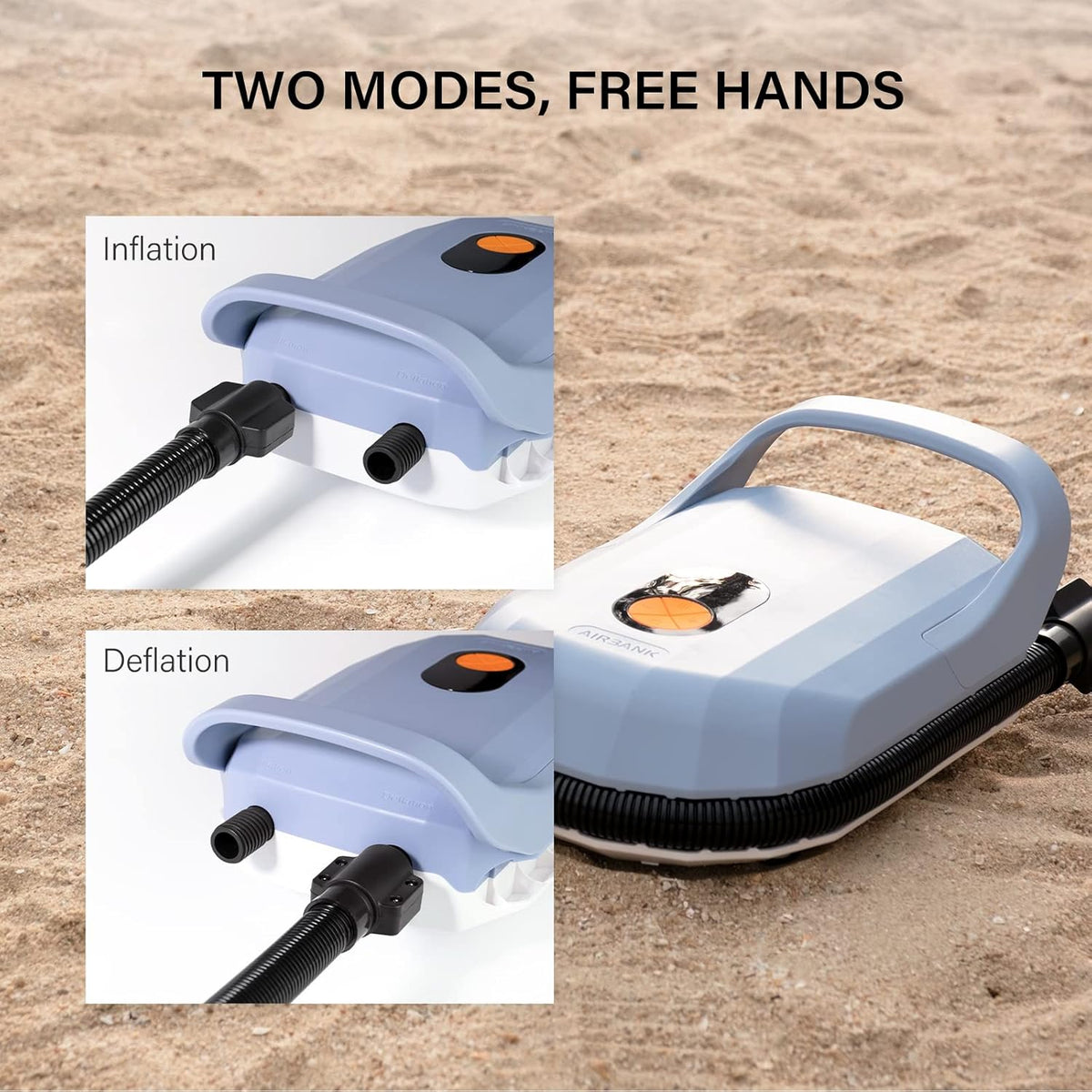 20PSI Electric Air Pump for Inflatable Stand Up Paddle Boards U8511