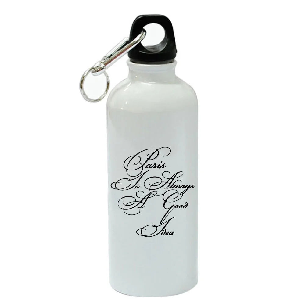 White Aluminum 20 oz Water Bottle G944