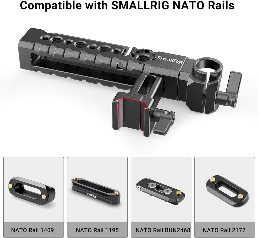 NATO Top Handle with 15mm Rod Clamp L9918