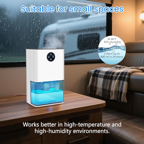 50 OZ Small Dehumidifier with Auto Shut Off I60428
