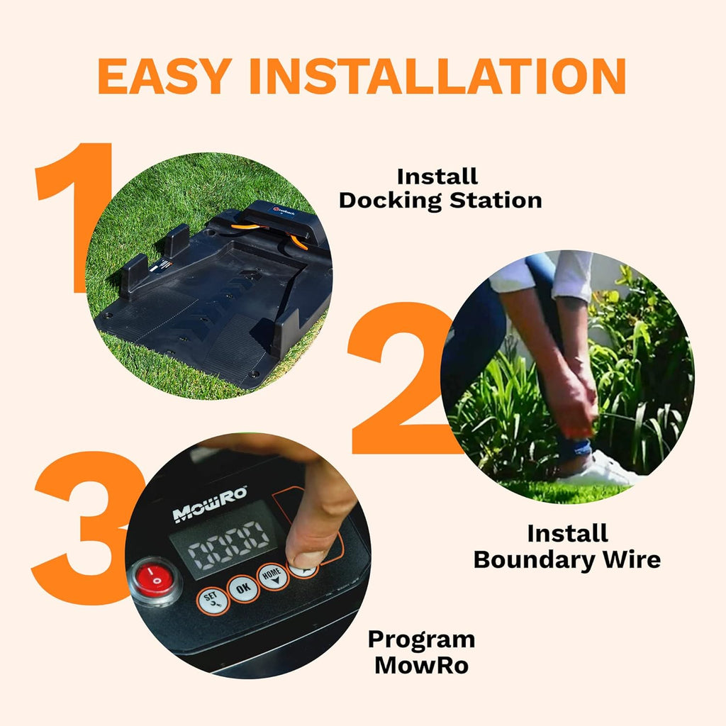 Robot Lawn Mower 9.5inch Cutting Width Brushless Motor M2266