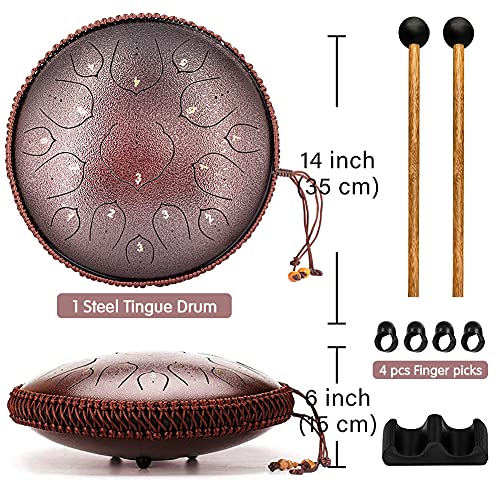 15 Notes 13 Inches Steel Tongue Drum P502819