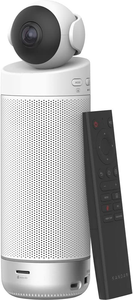 Conference Camera with Surge Protector, USB Key, Network Cable, USB Printer Cable, Velcro Straps, Cleaning Kit, HDMI Cable Q528358