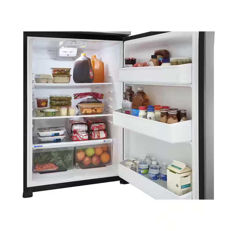 20 cu. ft. Freestanding Top Freezer Refrigerator in Stainless Steel G7743