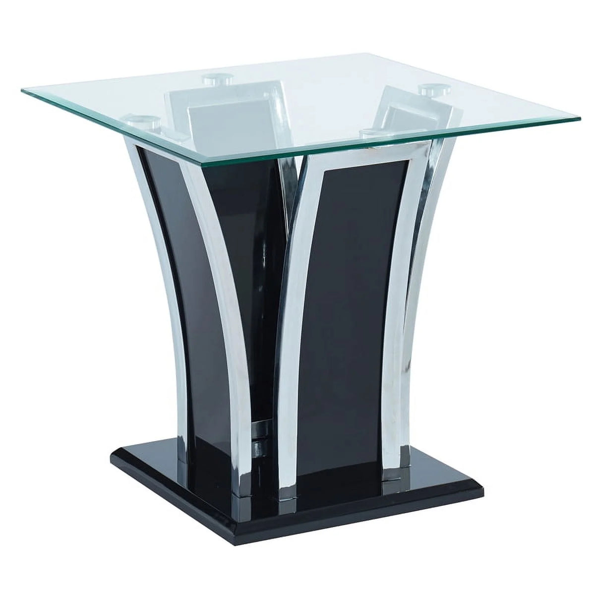 Black 3-Piece Metal Coffee Table Set G982