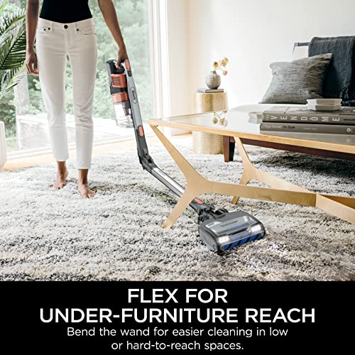 Cordless Stick Vacuum with DuoClean PowerFins, MultiFLEX, 120-min Runtime, Double Battery, Rosewood, Red K516401