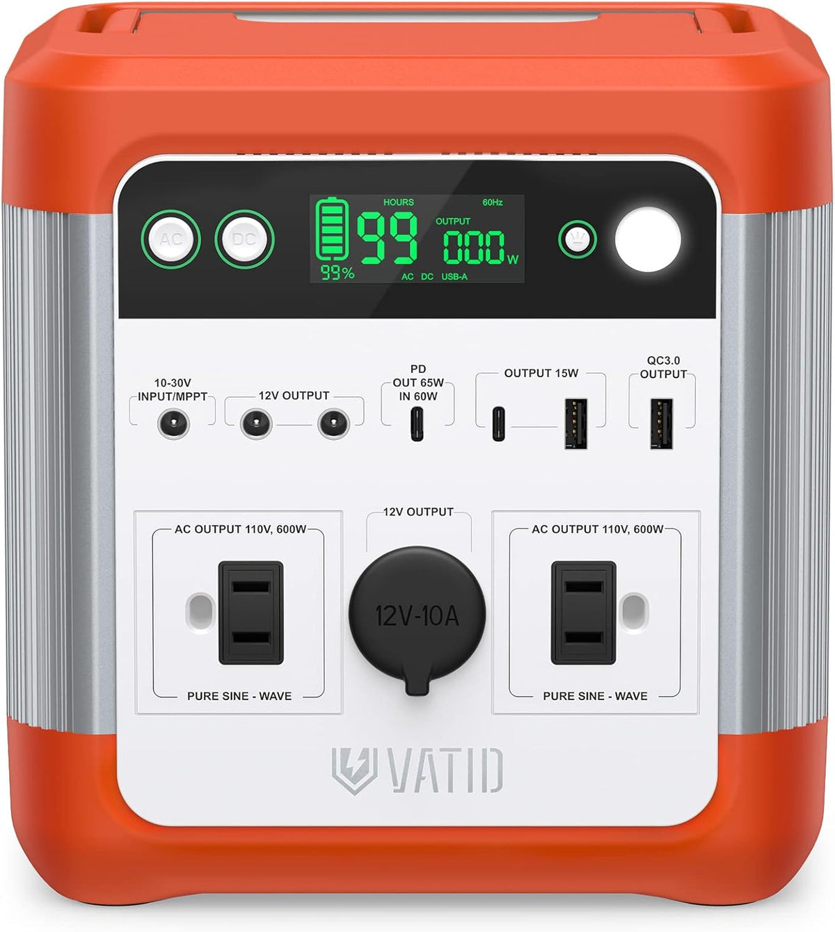 600W 518Wh Portable Power Station Z605214