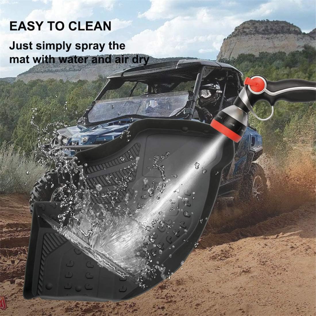 Black TPE Floor Mats T86765