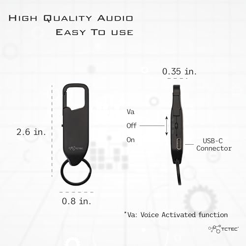 128GB Voice Recorder with Noise Reduction U903