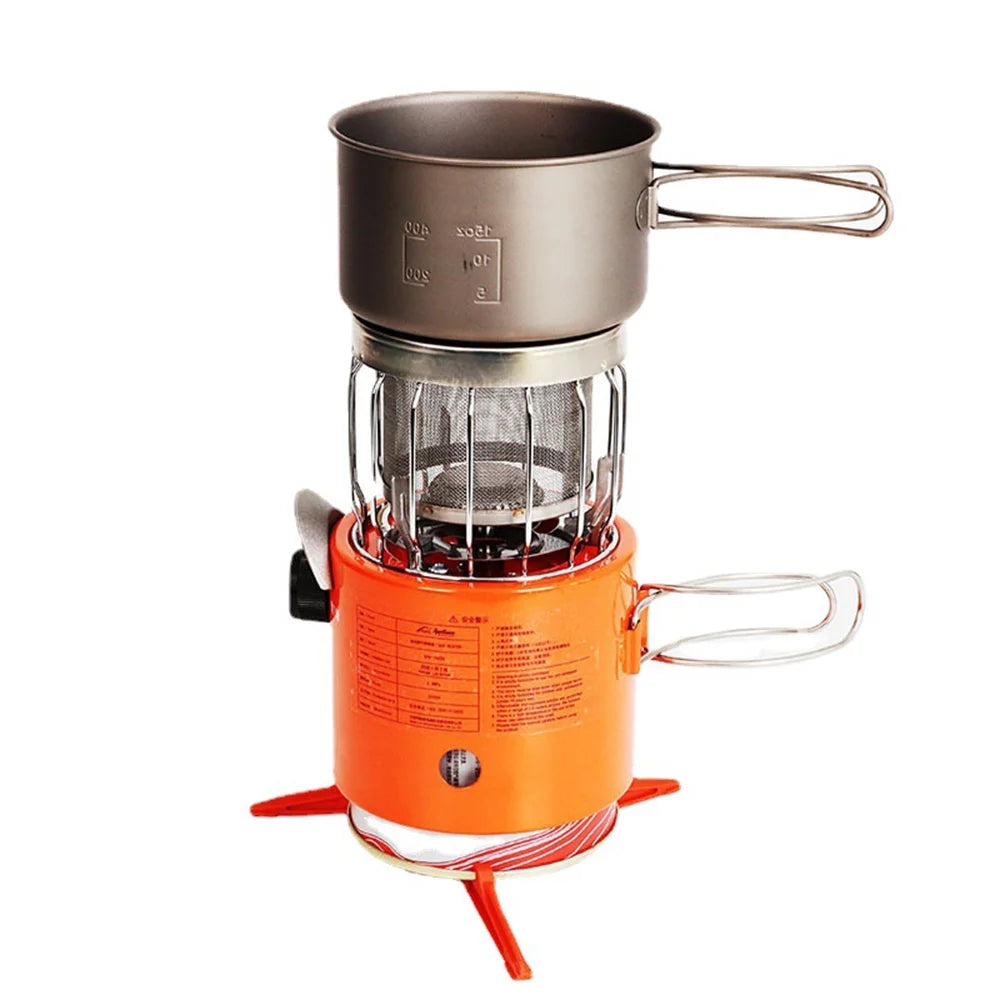 Compact 2000W Gas-Powered Heater & Stove Q126542
