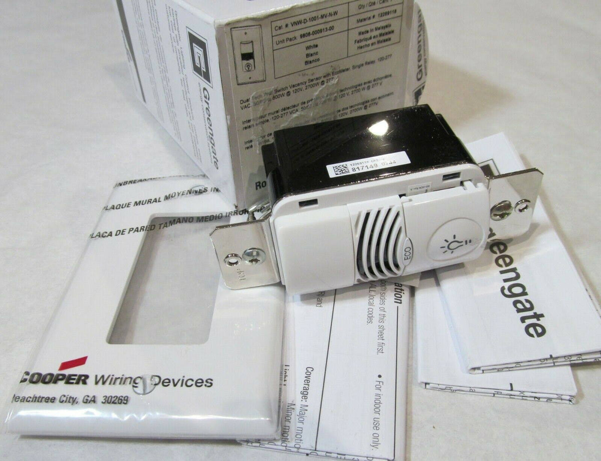 Vacancy Sensor Wall Switch N444017