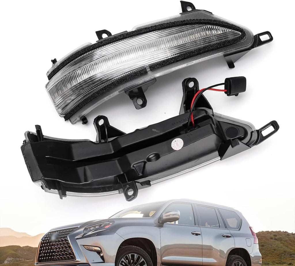 Clear Lens LED Turn Signal Mirror Lights P290