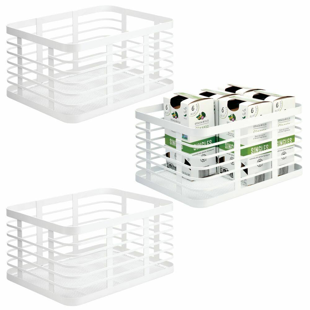 Metal Wire Food Organizer Storage Bin Basket U52935