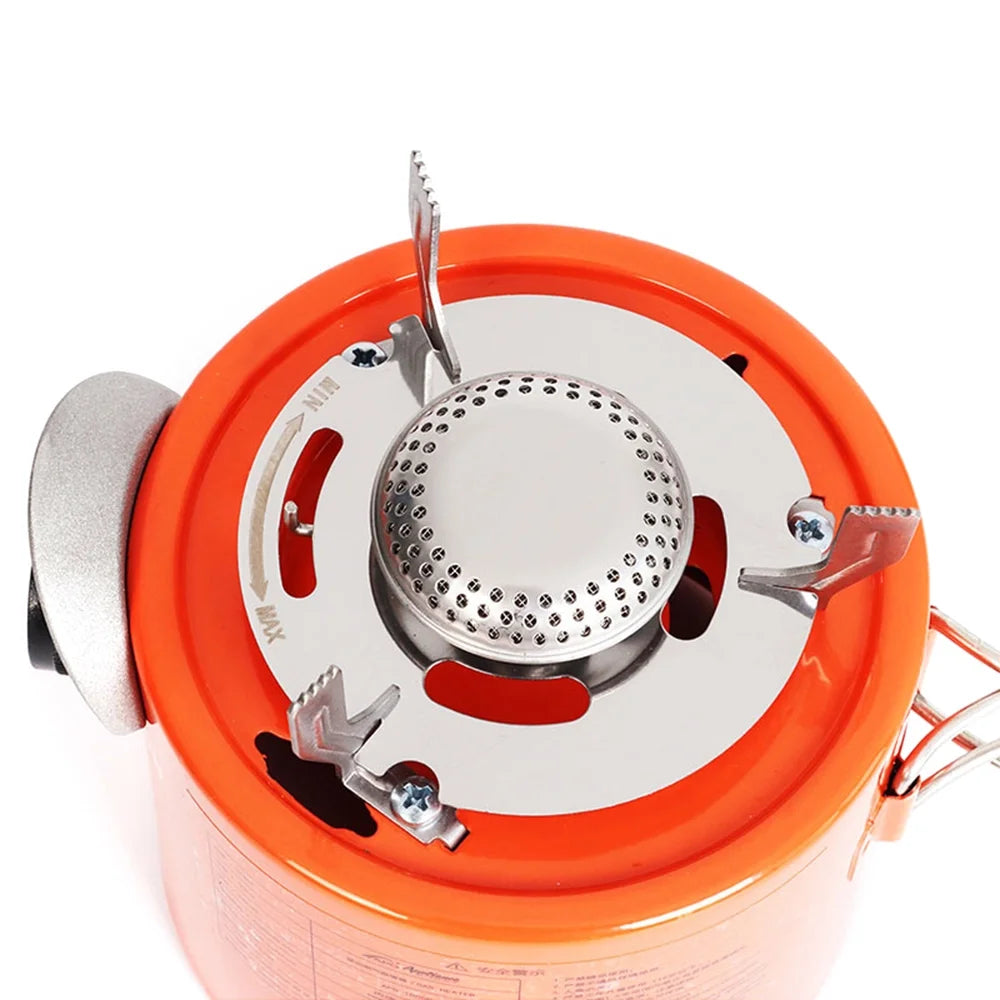 Compact 2000W Gas-Powered Heater & Stove Q126542