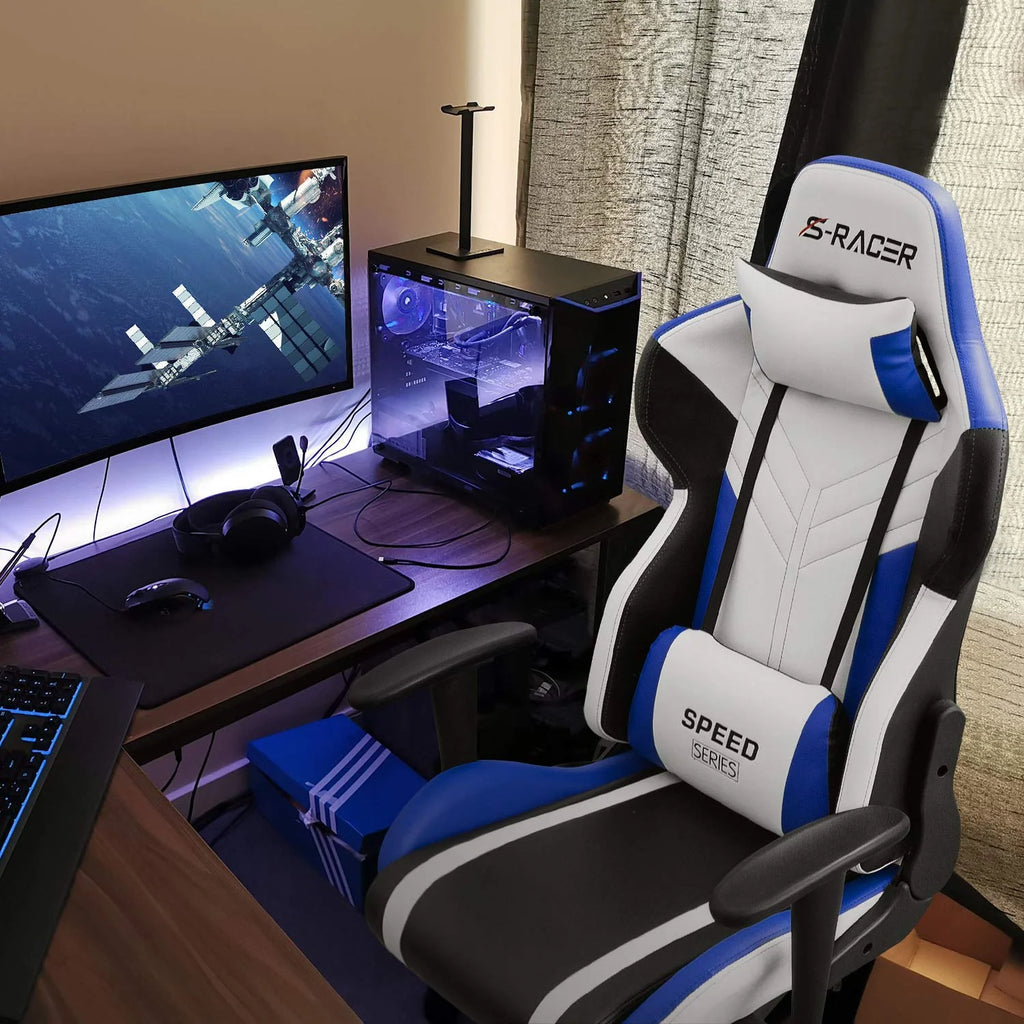 Ergonomic High Back PU Leather Gaming Chair A728