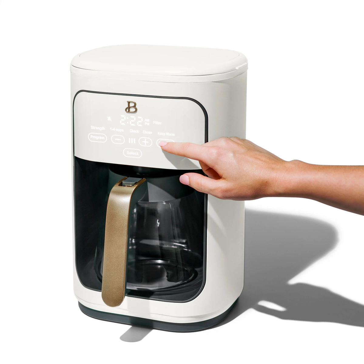 14-Cup Programmable Drip Coffee Maker with Touch-Activated Display O2577