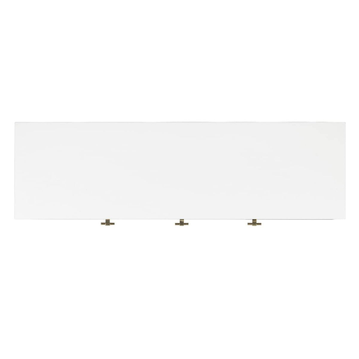 Black and White Washed Media Stand C753707