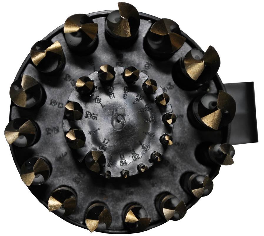 29 Pc HSS Black & Gold Jobber Drill Bit Set Q28472