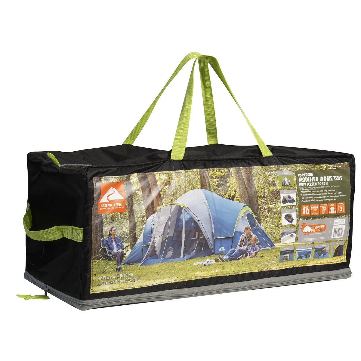 10-Person Modified Dome Tent with Screen Porch V2655