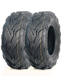 2 Pack 19x7-8 ATV Tires 4PR Tubeless All Terrain C49889