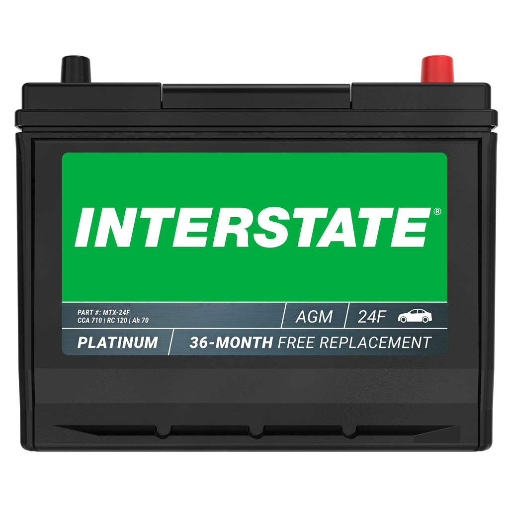 12V 70Ah 710CCA Group 24F AGM Car Battery U851560