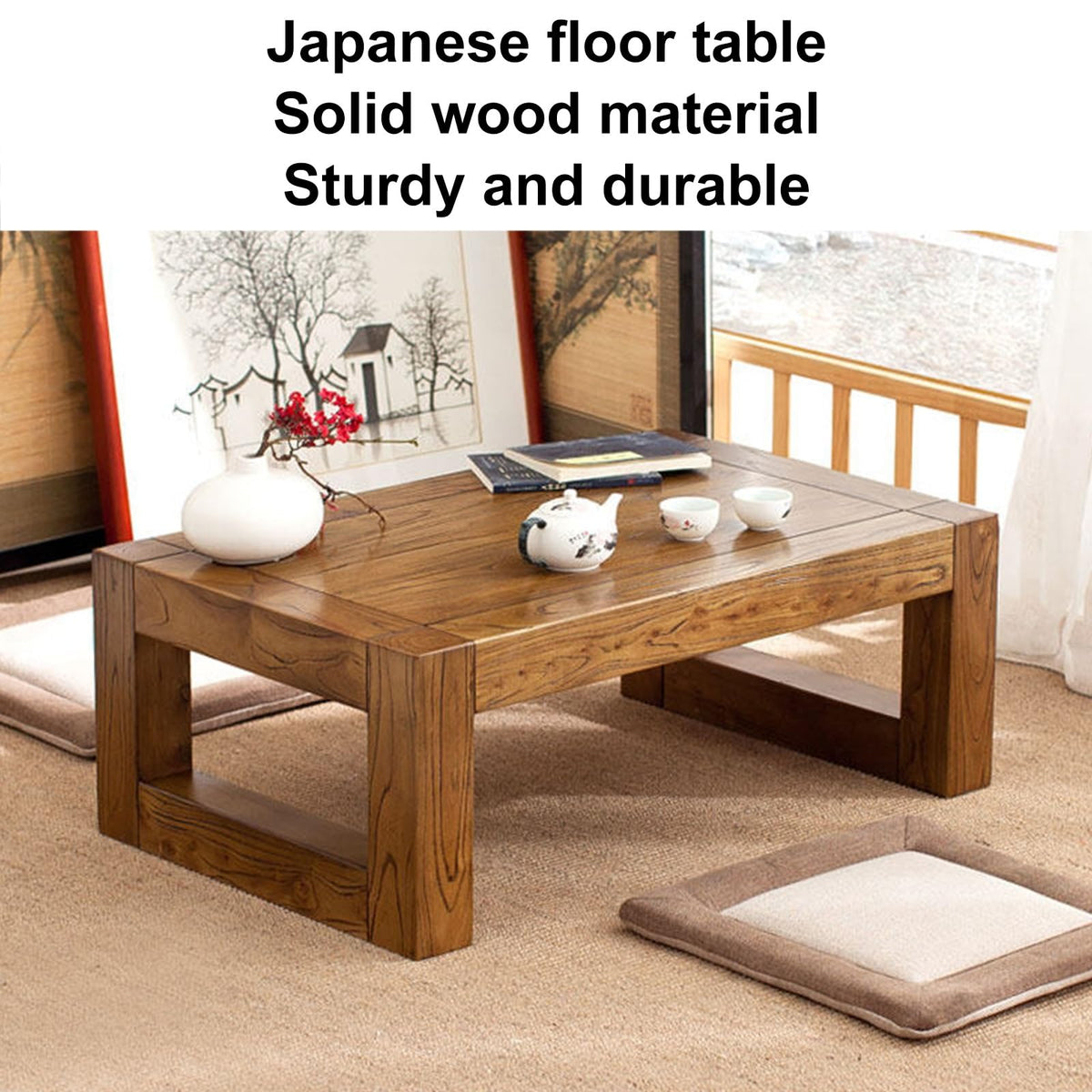 Square Wood Coffee Table M544902