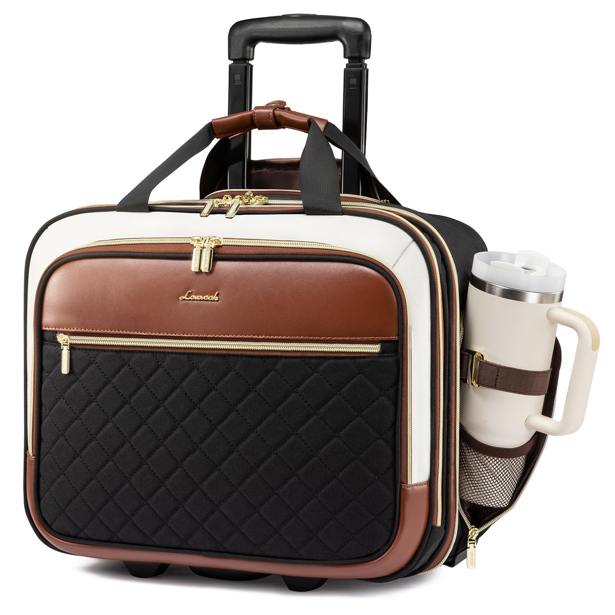 Rolling Laptop Bag with Wheels A128