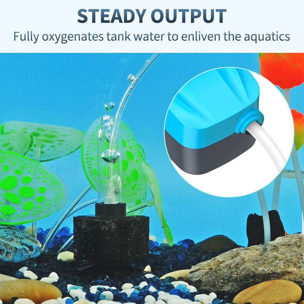 Aquarium Air Pump with Sponge Filter Kit J8262