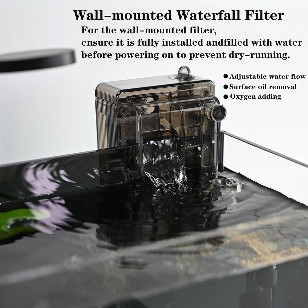 2.8 Gallon Aquarium Starter Kit with LED and Filter Pump A543257