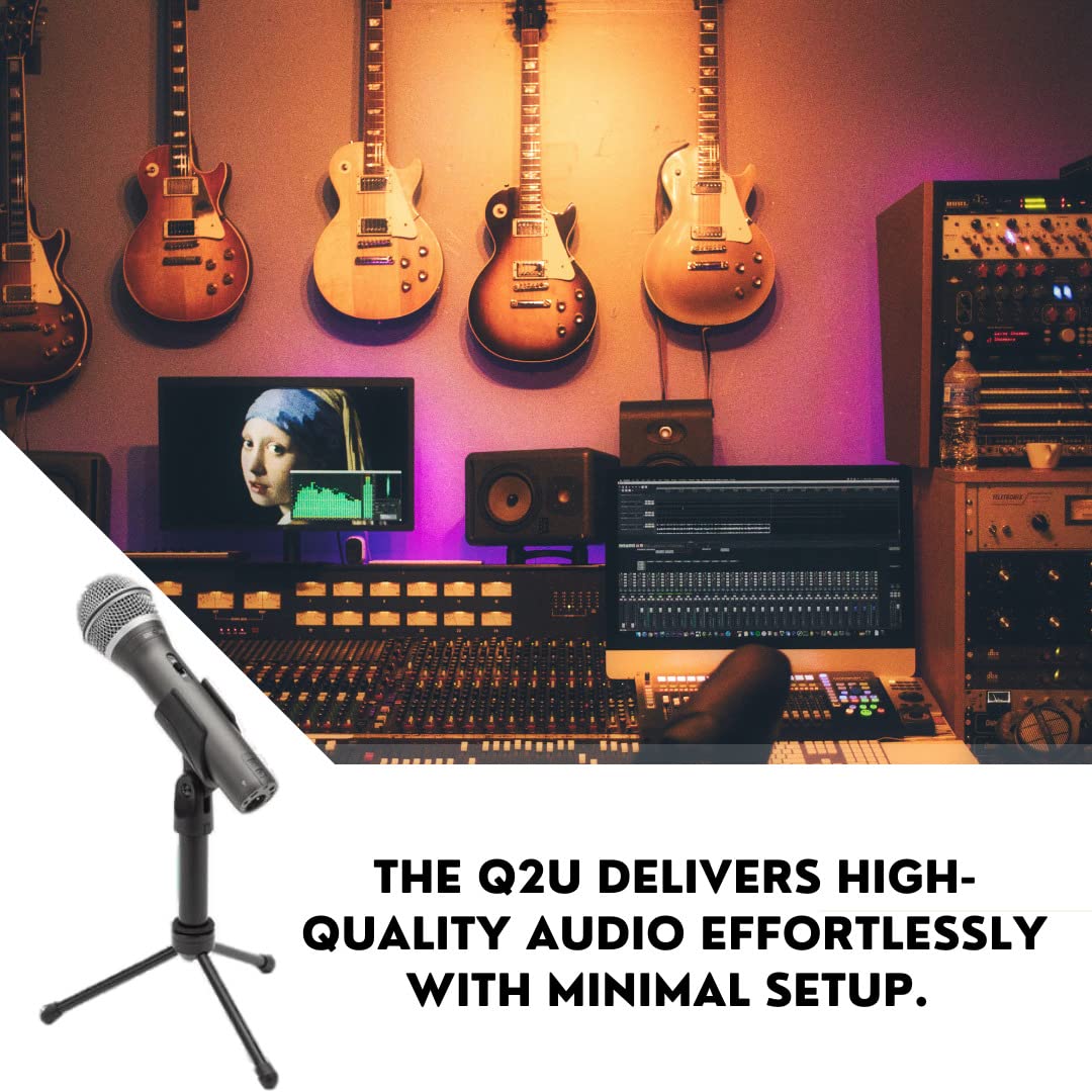 Black USB/XLR Dynamic Microphone Pack T670025