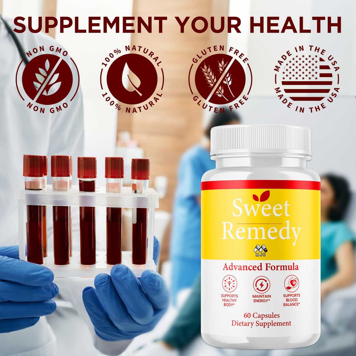 Blood Capsules with All Natural Ingredients, 60 Capsules G6609